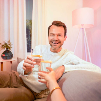 Умная лампа WiZ GU10 50Вт 345lm Wi-Fi (упак.:1шт) (929002448402) от магазина РЭССИ