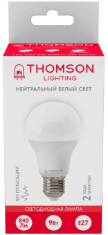 Лампа светодиодная Thomson TH-B2024 10Вт цок.:E27 свеча 220B 4000K св.свеч.бел.нейт. Candle (упак.:1шт) от магазина РЭССИ