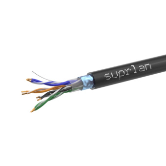 Витая пара F/UTP кат 5e 4x2xAWG24 Median Cu PE OUT 305м от магазина РЭССИ