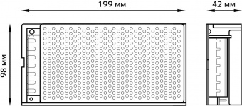 Блок питания Gauss 202003150 встраив. для лен.светод. черный от магазина РЭССИ