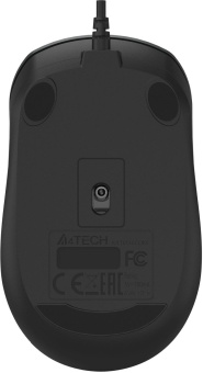 Мышь A4Tech Fstyler FM26 серый/черный оптическая (1600dpi) USB для ноутбука (4but) от магазина РЭССИ