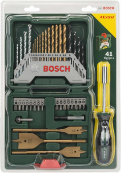 Набор бит и сверл Bosch X-line 40 (2607017334) (40пред.) для шуруповертов/дрелей от магазина РЭССИ
