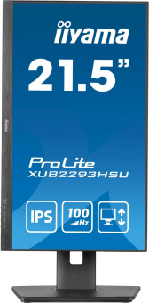 Монитор Iiyama 21.5" ProLite XUB2293HSU-B6 черный IPS LED 1ms 16:9 HDMI M/M матовая HAS Piv 1000:1 250cd 178гр/178гр 1920x1080 100Hz DP FHD USB 3.9кг от магазина РЭССИ