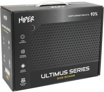Блок питания Hiper ATX 600W HPB-600FMK2 80+ gold (24+4+4pin) APFC 120mm fan 6xSATA Cab Manag RTL от магазина РЭССИ