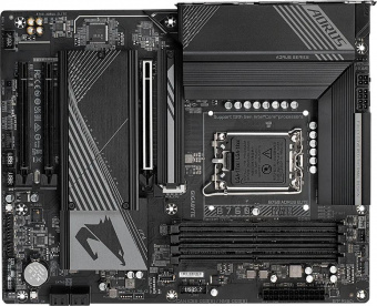 Материнская плата Gigabyte B760 AORUS ELITE Soc-1700 Intel B760 4xDDR5 ATX AC`97 8ch(7.1) 2.5Gg RAID+HDMI+DP от магазина РЭССИ