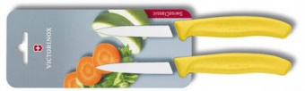 Набор ножей кухон. Victorinox Swiss Classic (6.7606.L118B) компл.:2шт желтый блистер от магазина РЭССИ