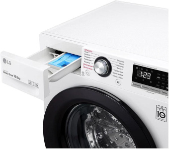 Стиральная машина LG TW4V3RS6W класс: A загр.фронтальная макс.:10.5кг белый инвертер от магазина РЭССИ