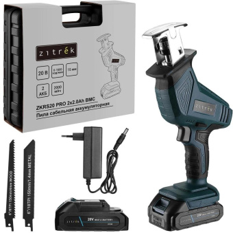 Сабельная пила Zitrek ZKRS20 PRO аккум. 1500ход/мин ДА (085-1316) от магазина РЭССИ
