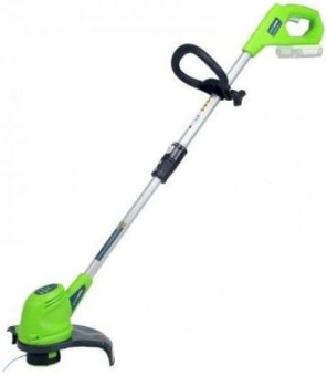 Триммер электрический Greenworks G24LT25K2 аккум. неразбор.штан. реж.эл.:леска от магазина РЭССИ
