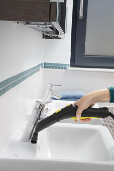 Пароочиститель напольный Karcher SC 2 *RU 1500Вт желтый/черный от магазина РЭССИ