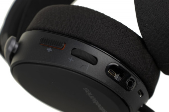 Наушники с микрофоном Steelseries Arctis Pro Wireless черный мониторные BT/Radio оголовье (61473) от магазина РЭССИ