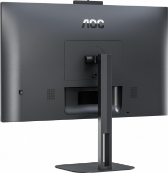 Монитор AOC 27" Q27V5CW черный IPS LED 1ms 16:9 HDMI M/M Cam матовая HAS Piv 300cd 178гр/178гр 2560x1440 75Hz FreeSync DP 2K USB 6.64кг от магазина РЭССИ