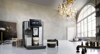 Кофемашина Delonghi ECAM610.75.MB 1450Вт черный/серебристый от магазина РЭССИ