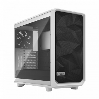 Корпус Fractal Design Meshify 2 White TG Clear белый без БП ATX 5x120mm 5x140mm 2xUSB3.0 audio bott PSU от магазина РЭССИ