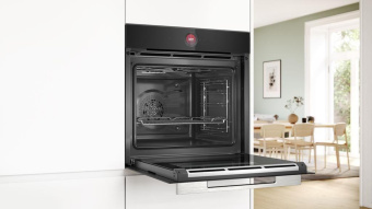 Духовой шкаф Электрический Bosch HBG7221B1S черный от магазина РЭССИ
