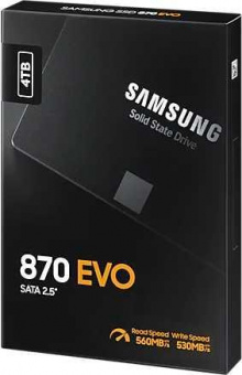 Накопитель SSD Samsung SATA III 4Tb MZ-77E4T0BW 870 EVO 2.5" от магазина РЭССИ