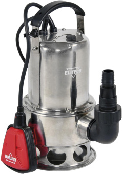 Насос садовый дренажный Elitech НПФ 600Н (E0802.006.00) 600Вт 8400л/час (195708) от магазина РЭССИ