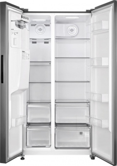 Холодильник Weissgauff Premium WSBS 695 NFX Inverter Ice Maker нержавеющая сталь (двухкамерный) от магазина РЭССИ