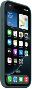 Чехол (клип-кейс) Apple для Apple iPhone 16 Pro Silicone Case A3315 with MagSafe зеленый Lake Green (MYYR3ZM/A) от магазина РЭССИ