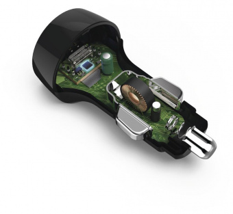Автомобильное зар./устр. Hama H-183285 3A (PD+QC) USB Type-C универсальное черный (00183285) от магазина РЭССИ
