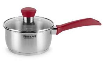 Набор посуды 8 предм. (кастрюли с/кр 18/20/24 см, ковш с/кр 16 см) Strike Rondell RDS-818 от магазина РЭССИ
