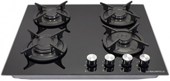 Газовая варочная поверхность Maunfeld EGHG.64.1CB/G черный от магазина РЭССИ