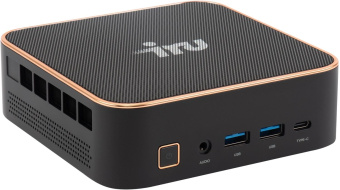 Неттоп IRU Tactio 525 Ryzen 5 6600H (3.3) 16Gb SSD512Gb 660M Windows 11 Pro GbitEth WiFi BT черный (2057781) от магазина РЭССИ