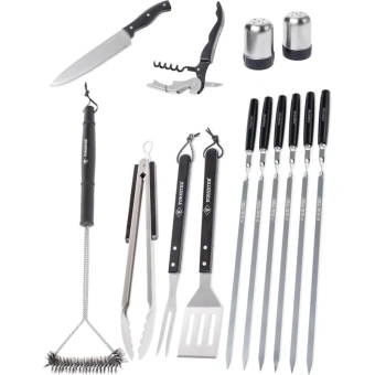 Набор для гриля Forester 14 предметов в алюминиевом кейсе BBQ-14 от магазина РЭССИ