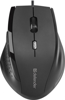 Мышь Defender Accura MM-362 черный оптическая 1600dpi USB 5but (52362) от магазина РЭССИ