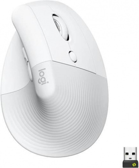 Мышь Logitech Lift белый/серый оптическая (1000dpi) беспроводная USB от магазина РЭССИ