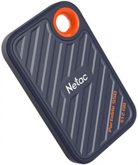 Накопитель SSD Netac USB-C 512Gb NT01ZX20-512G-32BL ZX20 2.5" синий от магазина РЭССИ