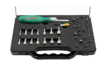 Отвертка Jonnesway DR0152S в компл.:52 предмета (48820) от магазина РЭССИ