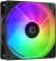 Картинка Вентилятор ID-Cooling XF-120-ARGB-K 120x120x25mm черный 4-pin 13.8-30.5dB 150gr Ret от магазина РЭССИ Вентилятор ID-Cooling XF-120-ARGB-K 120x120x25mm черный 4-pin 13.8-30.5dB 150gr Ret от магазина РЭССИ
