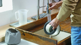 Строительный пылесос Bosch UniversalVac15 1000Вт (уборка: сухая/влажная) зеленый от магазина РЭССИ