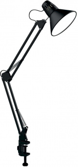 Светильник Gauss GT0012 настольный на струбцине E27 черный 60Вт от магазина РЭССИ