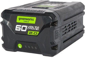 Батарея аккумуляторная Greenworks G60B2 60В 2Ач Li-Ion (2918307) от магазина РЭССИ