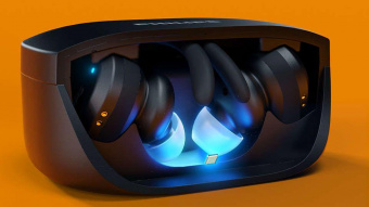 Гарнитура вкладыши Philips TAA7306BK/00 черный беспроводные bluetooth крепление за ухом от магазина РЭССИ