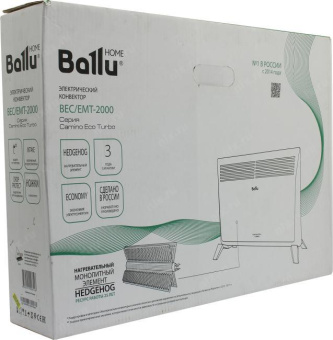 Электрический конвектор Ballu Camino Eco Turbo BEC/EMT-2000 НС-1166351 от магазина РЭССИ