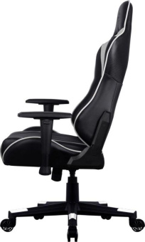 Кресло игровое Aerocool AC220 AIR-BW черный/белый сиденье черный/белый ПВХ/полиуретан с подголов. крестов. от магазина РЭССИ