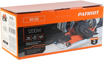 Ленточная шлифовальная машина Patriot BS 120 1200Вт шир.ленты 100мм (110301512) от магазина РЭССИ