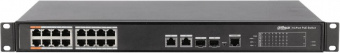 Коммутатор Dahua DH-PFS4218-16ET-190 16x100Mb 2G 16PoE управляемый от магазина РЭССИ
