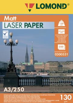 Бумага Lomond Ultra DS Matt CLC 0300531 A3/130г/м2/250л./белый матовое/матовое для лазерной печати от магазина РЭССИ