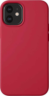 Чехол (клип-кейс) Deppa для Apple iPhone 12 mini Liquid Silicone красный (87786) от магазина РЭССИ