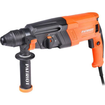 Перфоратор PATRIOT RH 287 SDS+ мощность 1065 Вт 3.2 Дж 3 режима работы макс.диаметр 28 мм набор буров и долот глубиномер кейс 140301329 от магазина РЭССИ