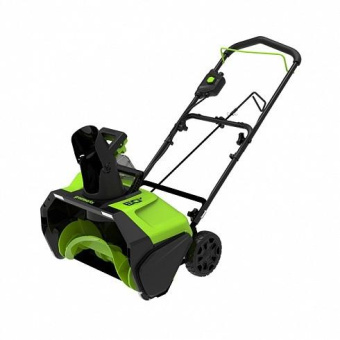 Снегоуборщик электр. Greenworks GD60PST 2кВт от магазина РЭССИ