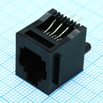 TJ6P6C розетка в плату 52-03 (5222-6P) от магазина РЭССИ