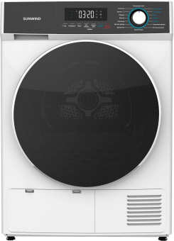 Сушильная машина SunWind SDFE8002 кл.энер.:A++ макс.загр.:8кг белый от магазина РЭССИ