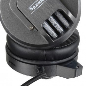 Наушники с микрофоном Оклик HS-L550G THUNDER черный 2.2м мониторные оголовье (1102302) от магазина РЭССИ
