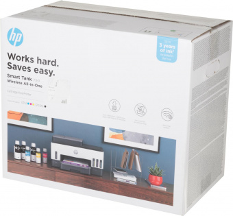 МФУ струйный HP Smart Tank 790 (4WF66A) A4 Duplex Net WiFi BT USB серый/белый от магазина РЭССИ
