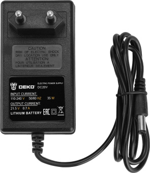 Зарядное устройство Deko DC20V (065-1023) от магазина РЭССИ